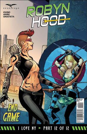 Robyn Hood: I Love NY issue 12-D Larry Watts Cover