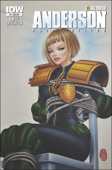 Judge Dredd: Anderson, Psi-Division issue 4-B Mimi Yune Subscription Cover