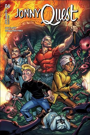 Jonny Quest (2024) issue 4 Chad Hardin Cardstock Cover