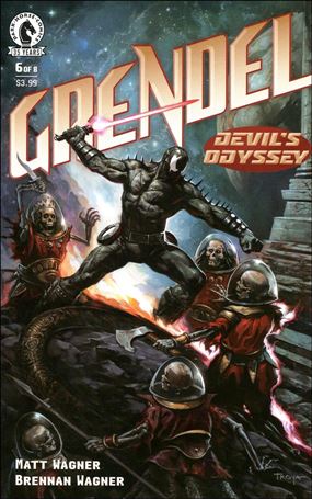 Grendel: Devil's Odyssey issue 6-B Lucas Troya Cover