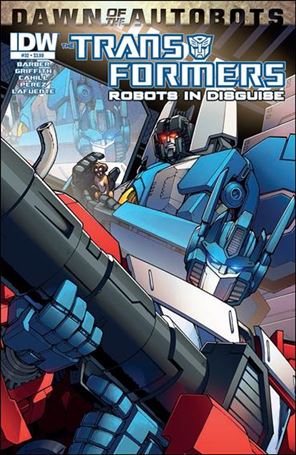 Transformers: Robots in Disguise (2012) issue 32 Andrew Griffith Cover