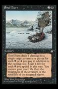 Magic the Gathering: Ice Age (Base Set) card 161 Soul Burn
