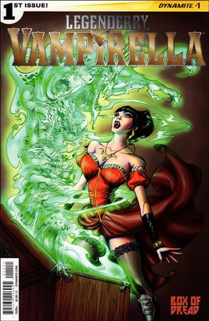 Legenderry Vampirella issue 1-K Roberto Castro Box of Dread Cover
