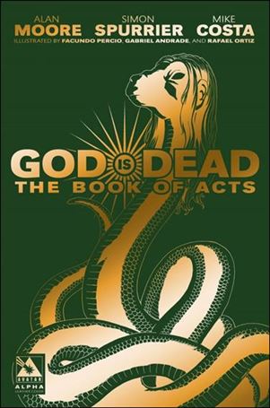 God is Dead: The Book of Acts issue Alpha-H Green Leather Cover 1/500
