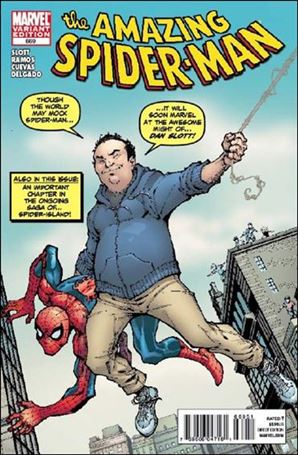 Amazing Spider-Man (1963) issue 669-B Todd Nauck 1:15 Dan Slott Cover