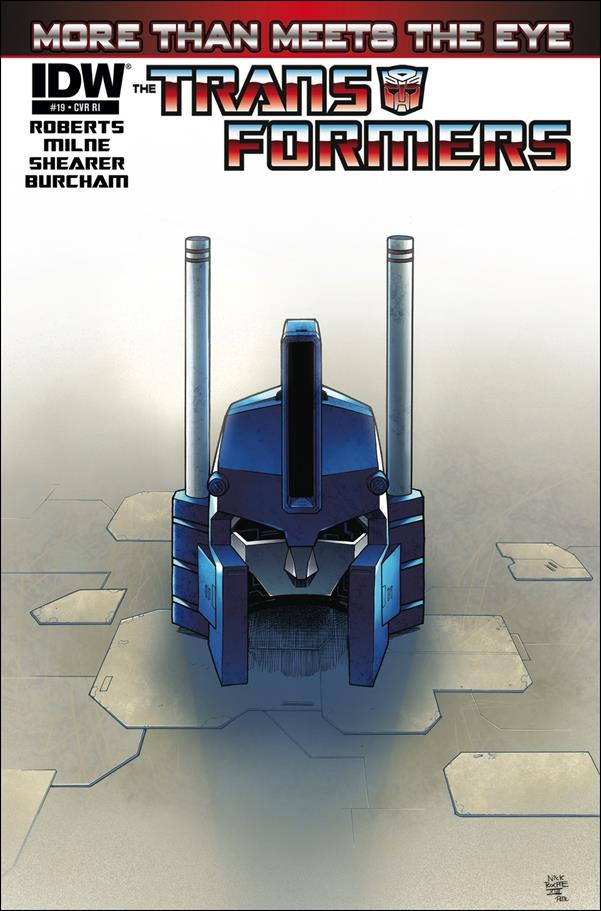 Transformers: More Than Meets the Eye (2012) issue 19-C Nick Roche 1:25 Cover