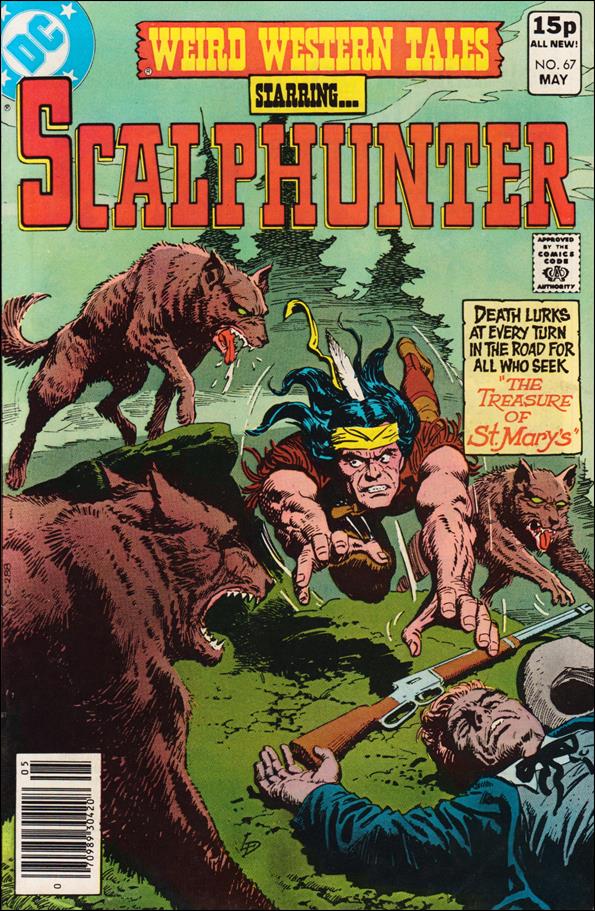 Weird Western Tales (1972) issue 67-B UK Price Cover