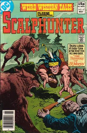 Weird Western Tales (1972) issue 67-B UK Price Cover