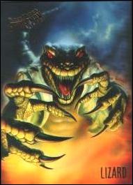 Fleer Ultra Spider-Man (Base Set) card 35 Lizard