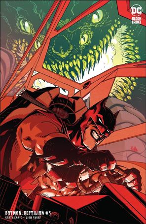 Batman: Reptilian issue 5-B Cully Hamner Cover