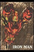 Marvel Creators Collection '98 (Gold Subset) card 3 of 4 Iron Man