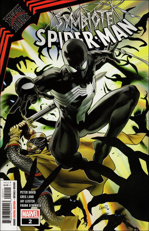 Symbiote Spider-Man: King in Black issue 2 Greg Land Cover