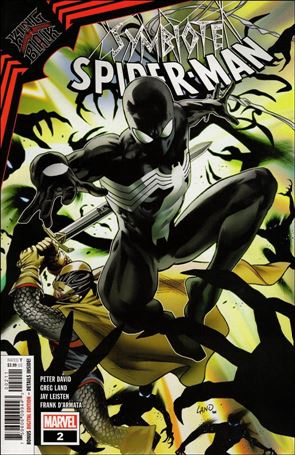 Symbiote Spider-Man: King in Black issue 2 Greg Land Cover