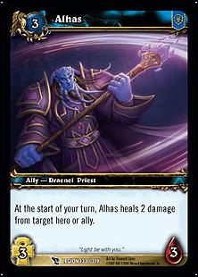 World of Warcraft: March of the Legion (Base Set) card 133 Alhas