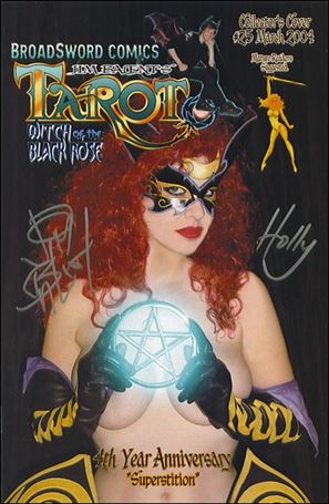 Tarot: Witch of the Black Rose issue 25-C 4th Anniversary Signed Photo Cover w/COA 1/1000