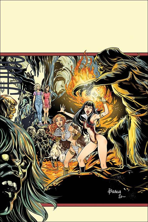 Red Sonja and Vampirella Meet Betty and Veronica issue 12-J Laura Braga 1:30 Virgin Cover