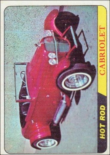 Hot Rods (Base Set) card 6 Cabriolet (Orange Back)