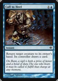 Magic the Gathering: Shards of Alara (Base Set) card 32 Call to Heel