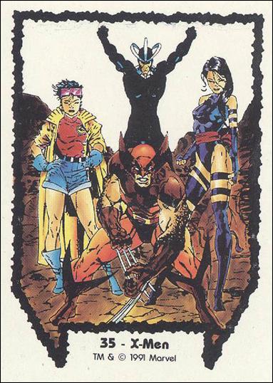 Wolverine: From Then 'Til Now (Base Set) card 35 X-Men