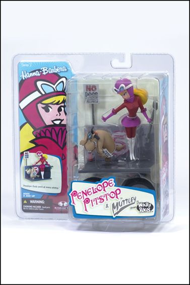 Hanna-Barbera (Series 2) figure 5 Penelope Pitstop and Muttley