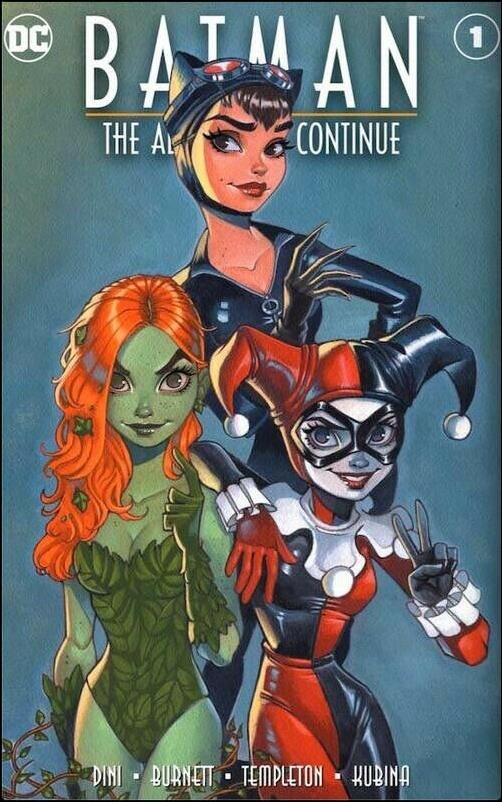Batman: The Adventures Continue issue 1-F Chrissie Zullo Comic Mint Cover