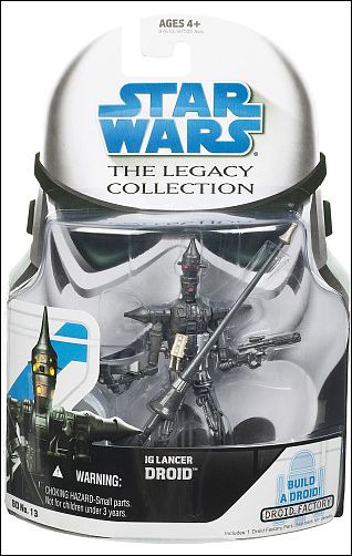 Star Wars: Legacy Collection 3 3/4" Action Figures (2008) figure 13 IG Lancer Droid