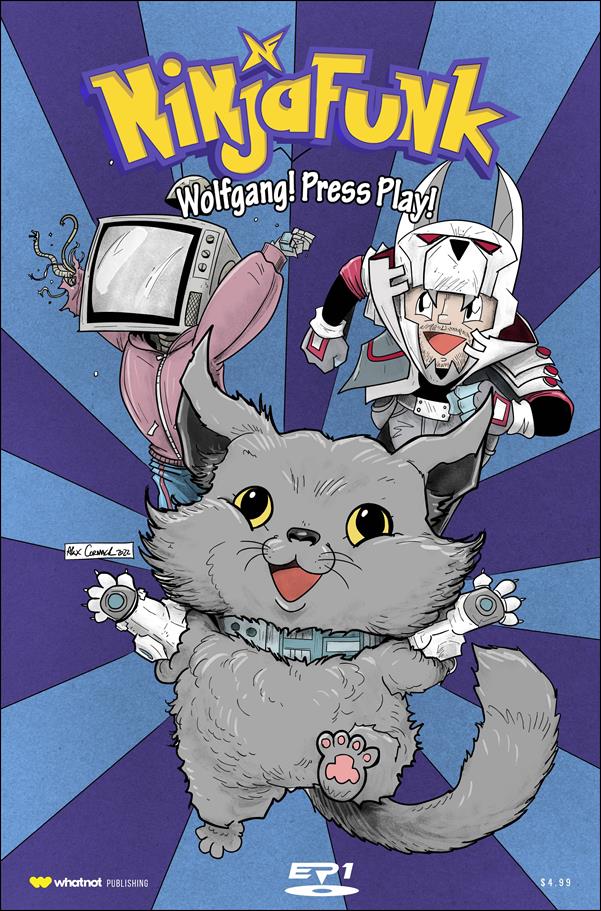 Ninja Funk issue 1-D Alex Cormack Cover
