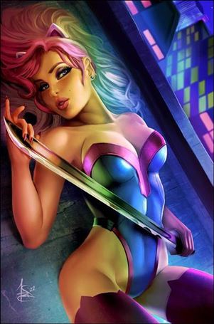 Miss Meow (2022) issue 5-E Tristarr Foil Risque Cover 1:100