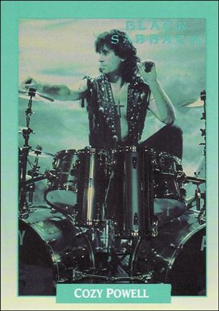 Rock Cards (Base Set) card 208 Cozy Powell