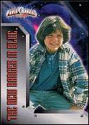 Power Rangers Turbo (Base Set) card 15 The New Ranger in Blue