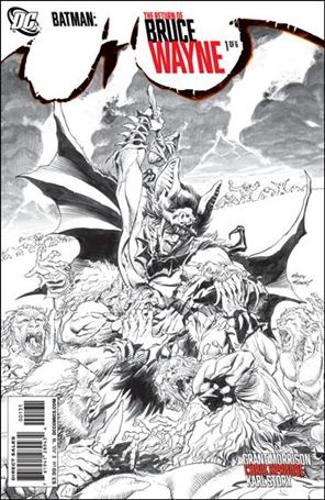 Batman: The Return of Bruce Wayne issue 1-C Andy Kubert 1:200 Sketch Cover