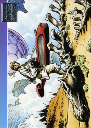 Star Wars Galaxy: Series 1 (Factory Base Set) card 122 Mark Schultz