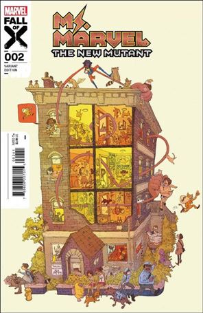 Ms. Marvel: The New Mutant issue 2-B Adrian Alphona Cover