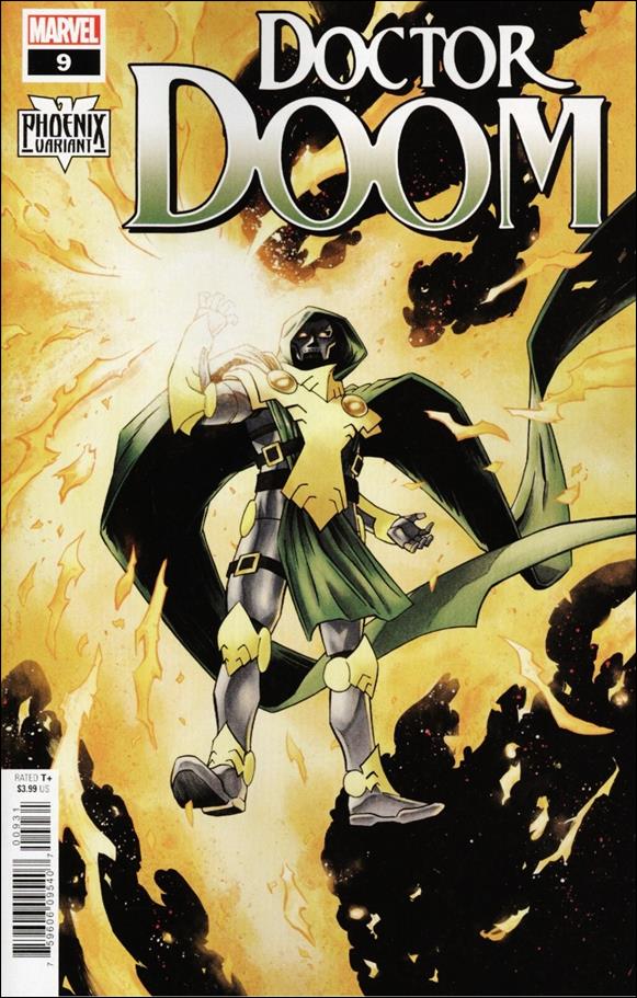 Doctor Doom issue 9-B Declan Shalvey Phoenix Cover
