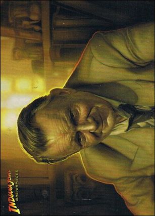 Indiana Jones Masterpieces (Base Set) card 9 Marcus Brody