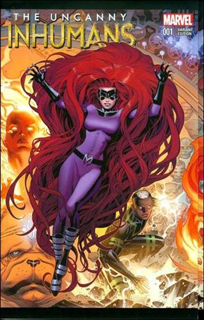 Uncanny Inhumans issue 1-H Jim Cheung 1:50 Gatefold Cover