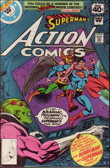 Action Comics (1938) issue 491-B Whitman Cover