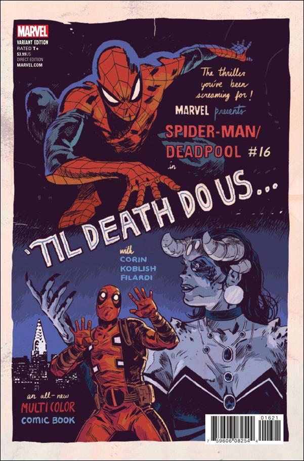 Spider-Man/Deadpool issue 16-B Michael Walsh Poster Cover