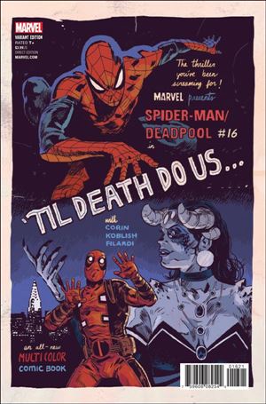 Spider-Man/Deadpool issue 16-B Michael Walsh Poster Cover