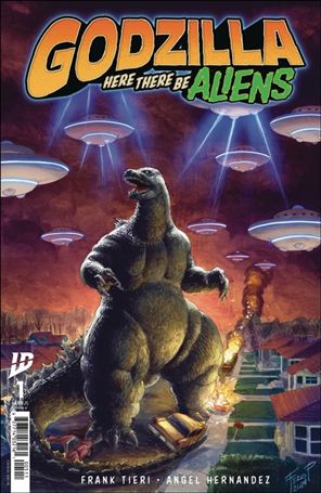 Godzilla: Here There Be Aliens Cover Image 1