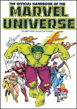 Official Handbook of the Marvel Universe issue 3-B 2nd Printing