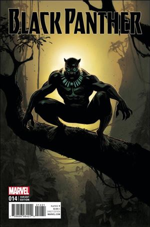 Black Panther (2016) issue 14-C Andrew Robinson Cover