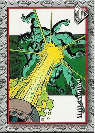 Return of Superman (Base Set) card 90 Noble Sacrifice!