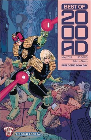 Free Comic Book Day 2025: Best of 2000 AD Cover Image 1