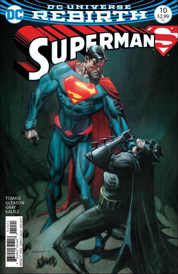 Superman (2016) issue 10-B Andrew Robinson Cover