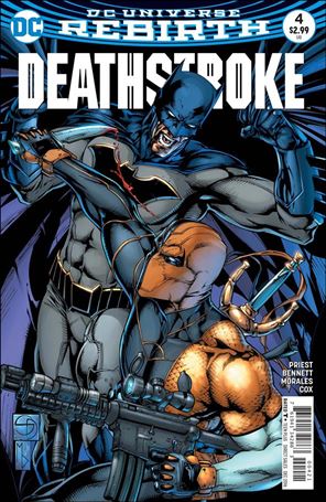 Deathstroke (2016) issue 4-B Shane Davis Cover