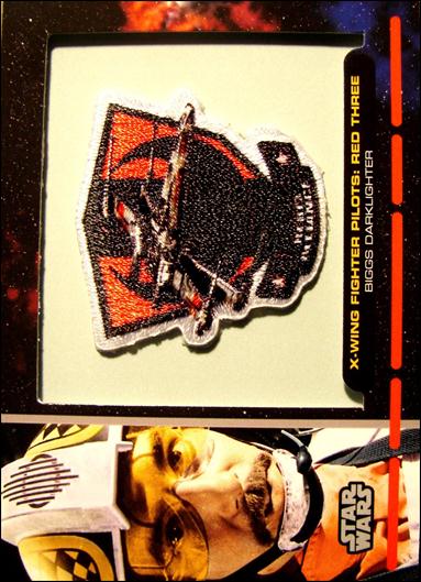 Star Wars Galactic Files (Patch Subset) card PR-3 X-Wing Fighter Pilots: Red Three Biggs Darklighter