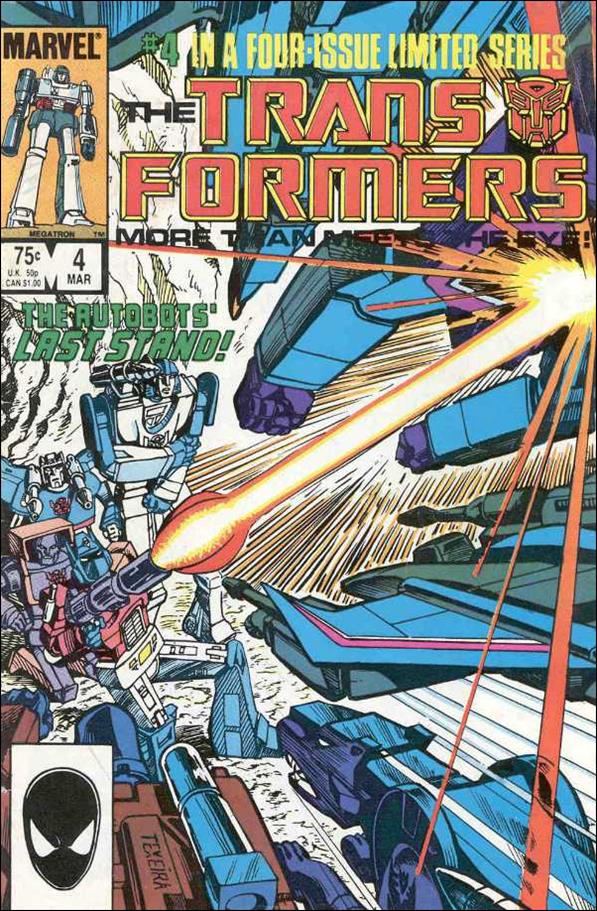 Transformers (1984) issue 4-C Direct Edition Cover (2nd Printing)