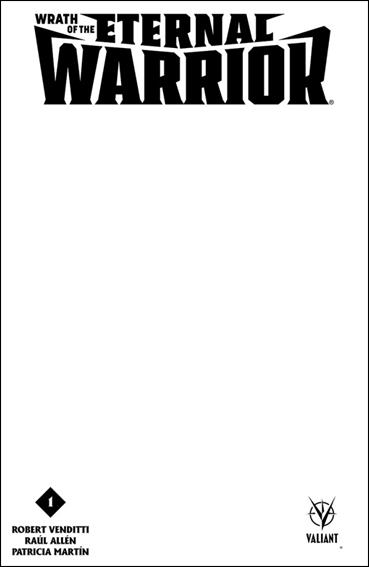 Wrath of the Eternal Warrior issue 1-E Blank Cover