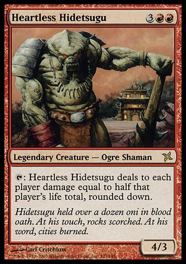 Magic the Gathering: Betrayers of Kamigawa (Base Set) card 107 Heartless Hidetsugu